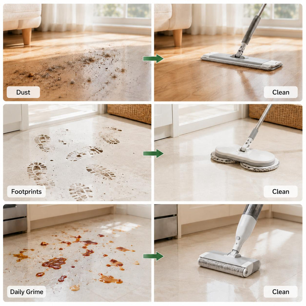 Last Day 80% OFF🎁Multi-Surface Antibacterial Cleaner for Hardwood, Tile & Laminate